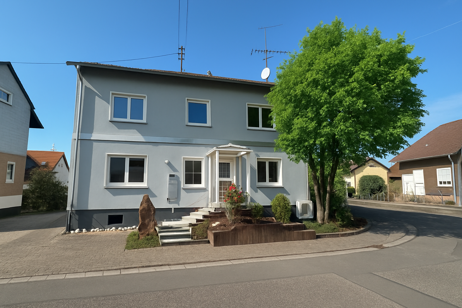 Ferienwohnung Tor zu Frankreich – Haus von außen